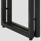 Table console Marron 90 x 33 x 75 cm bois de manguier massif