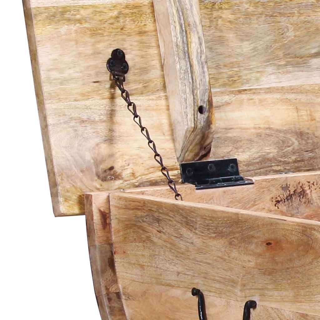 Table basse Bois de manguier massif 88x50x40 cm