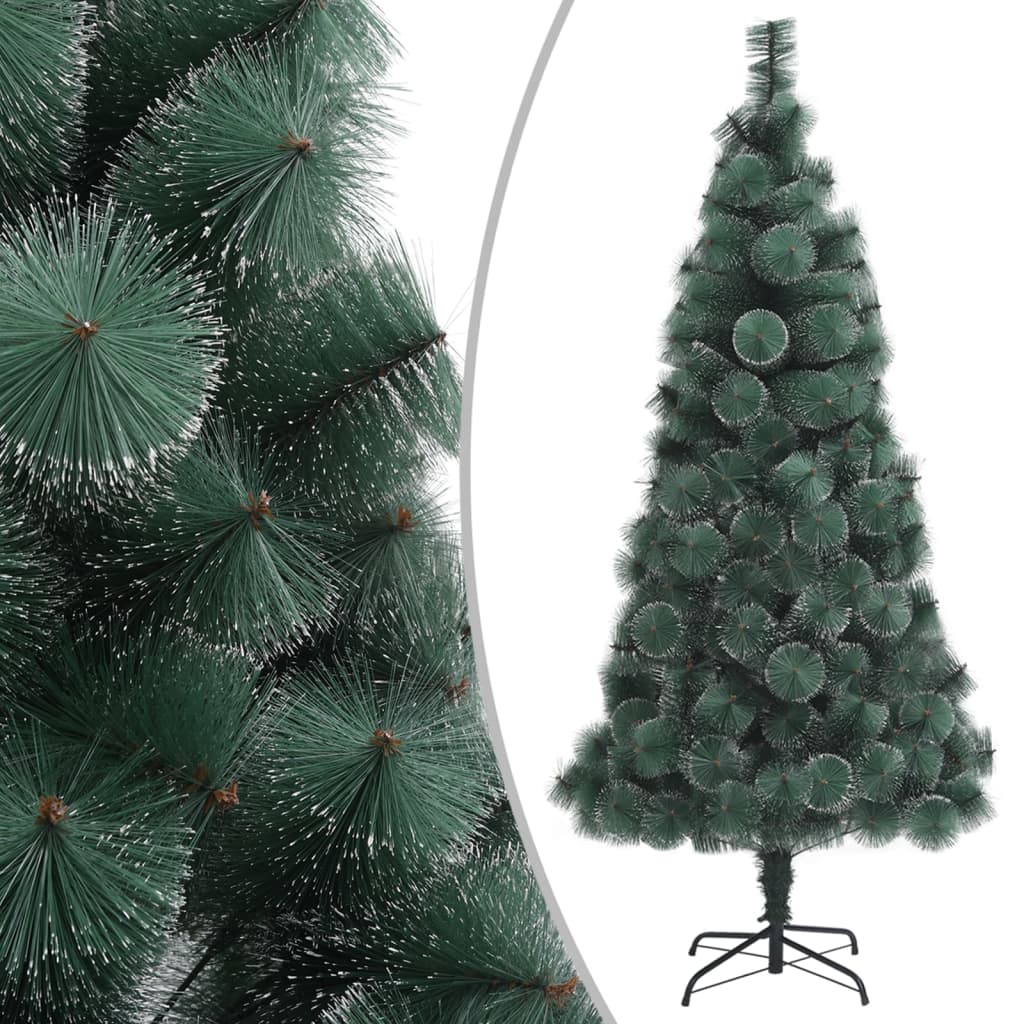 Sapin de Noël artificiel avec support Vert 120 cm PET