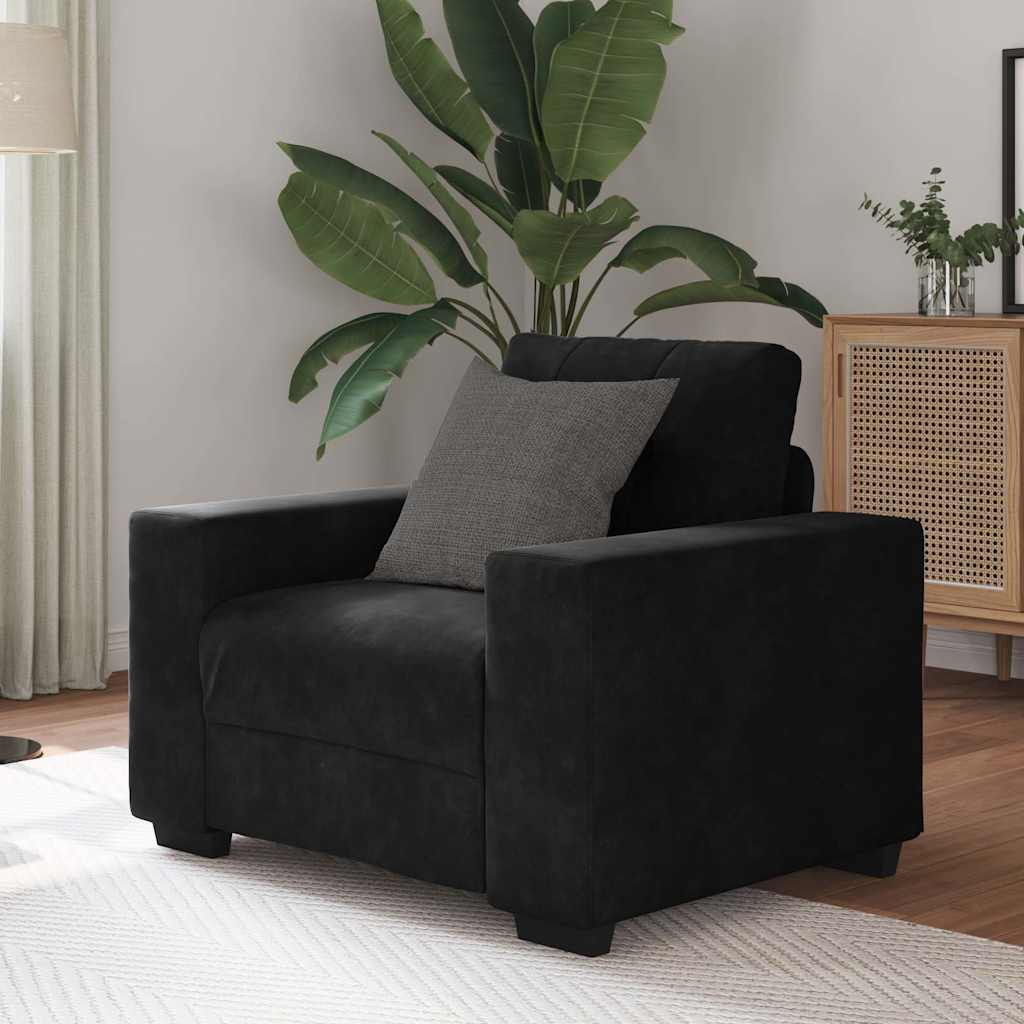 Fauteuil une place 60 cm Velours
