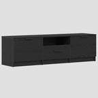 Meuble TV en bois d'ingénierie 140x35x40 cm