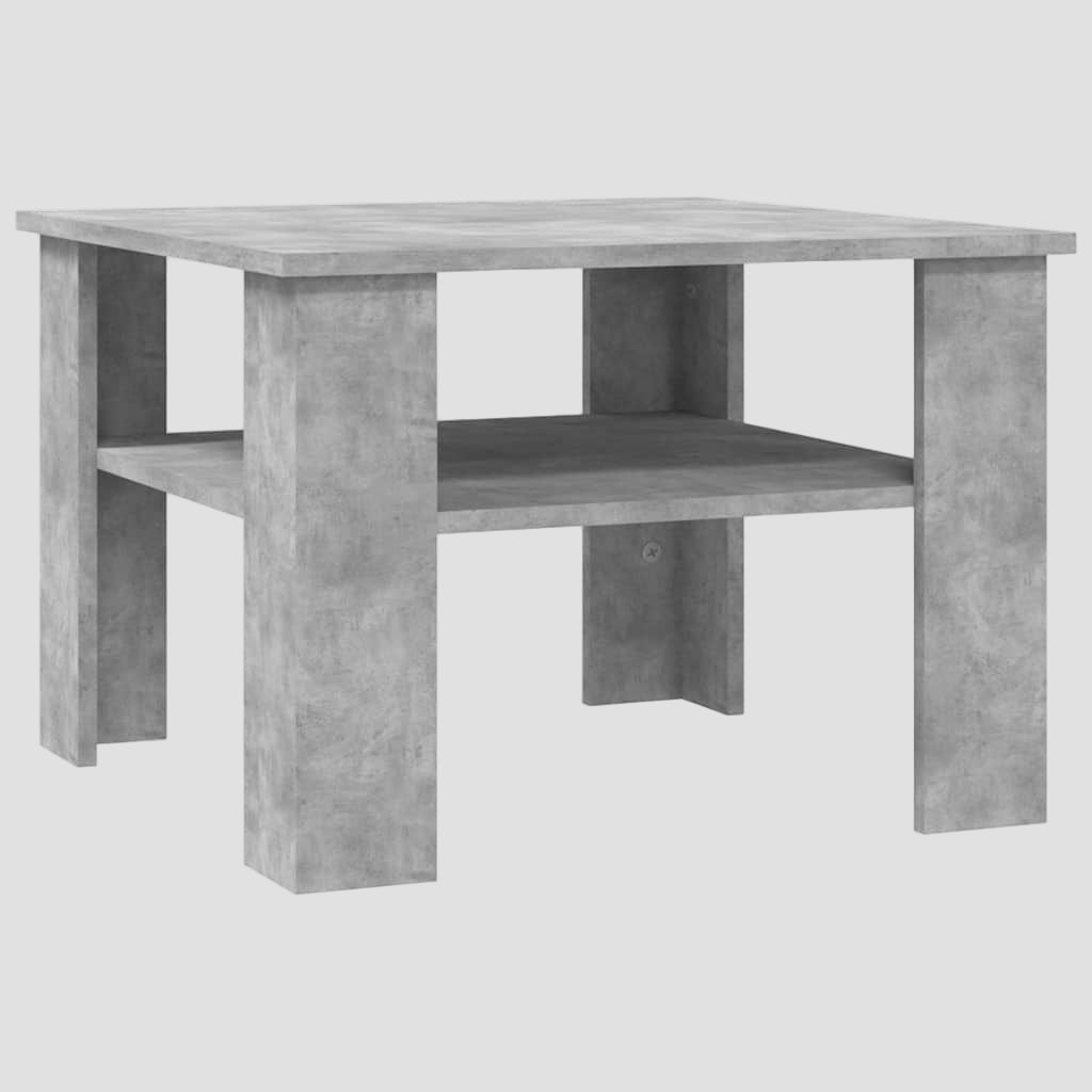 Table basse en bois d’ingénierie 60x60x42 cm