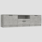 Meuble TV en bois d'ingénierie 140x35x40 cm