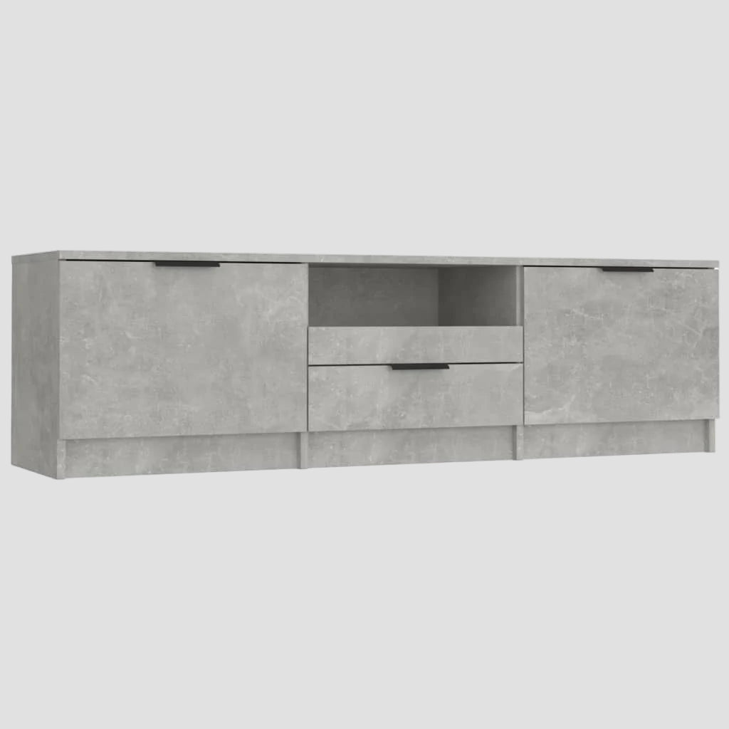 Meuble TV en bois d'ingénierie 140x35x40 cm