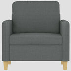 Canapé une place en tissu