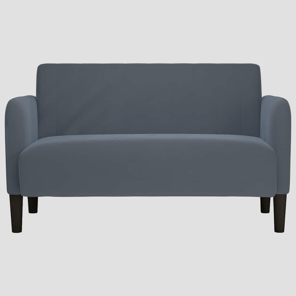 Canapé 2 places causeuse 109 cm velours