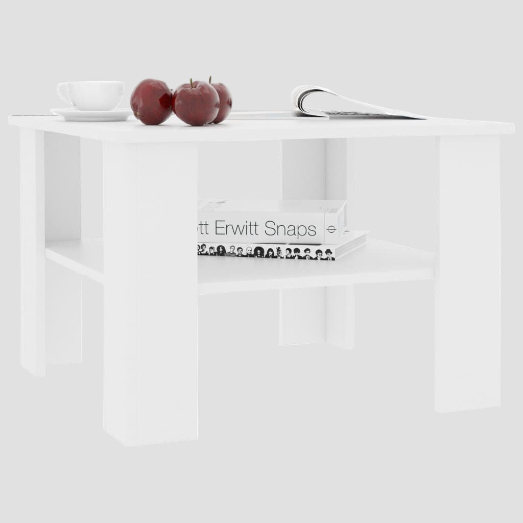 Table basse en bois d’ingénierie 60x60x42 cm