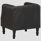 Fauteuil Noir Cuir véritable