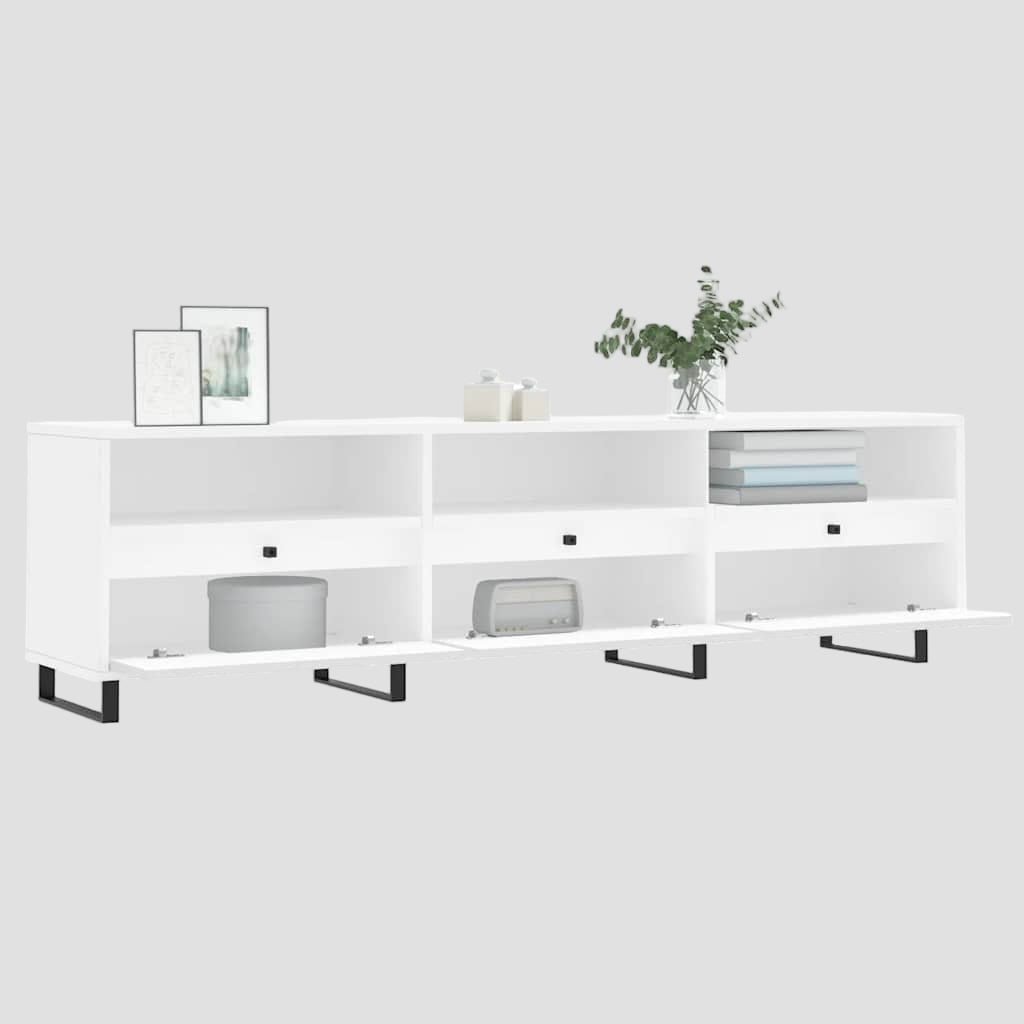 Meuble TV en bois d'ingénierie 150x30x44,5 cm