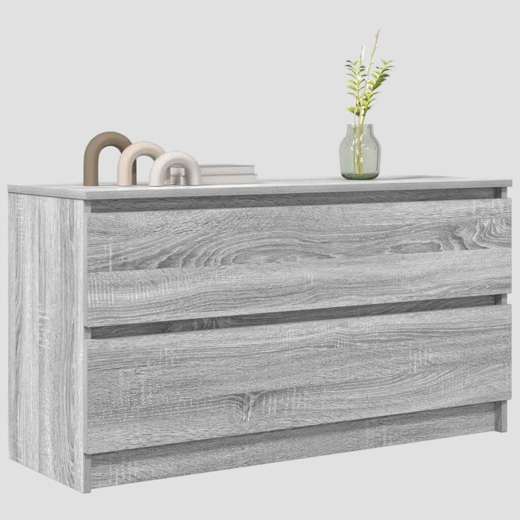 Meuble TV en. bois d'ingénierie 100x35x54 cm