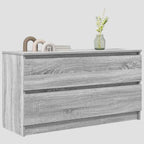 Meuble TV en. bois d'ingénierie 100x35x54 cm