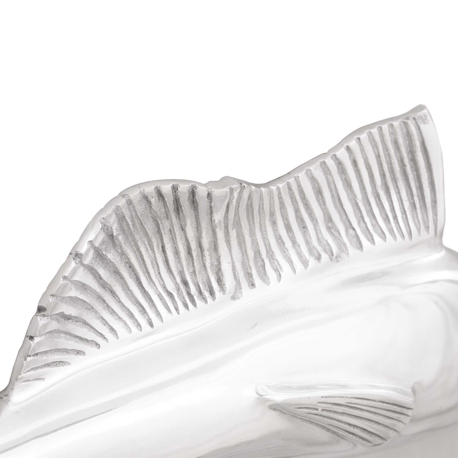 Sculpture Argent 91 x 8 x 26 cm Aluminium