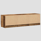 Meuble TV en bois d'ingénierie 140x35x40 cm