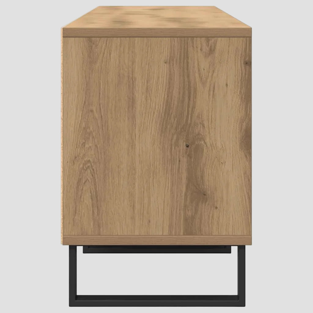 Meuble TV en bois d'ingénierie 150x30x44,5 cm