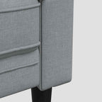 Canapé Chesterfield une place tissu