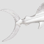 Sculpture Argent 91 x 8 x 26 cm Aluminium