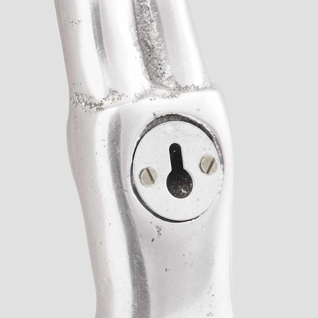 Sculpture Argent "Homme tombant" 22 x 8 x 25 cm Aluminium