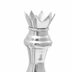 Sculptures 2 pcs Argent Aluminium