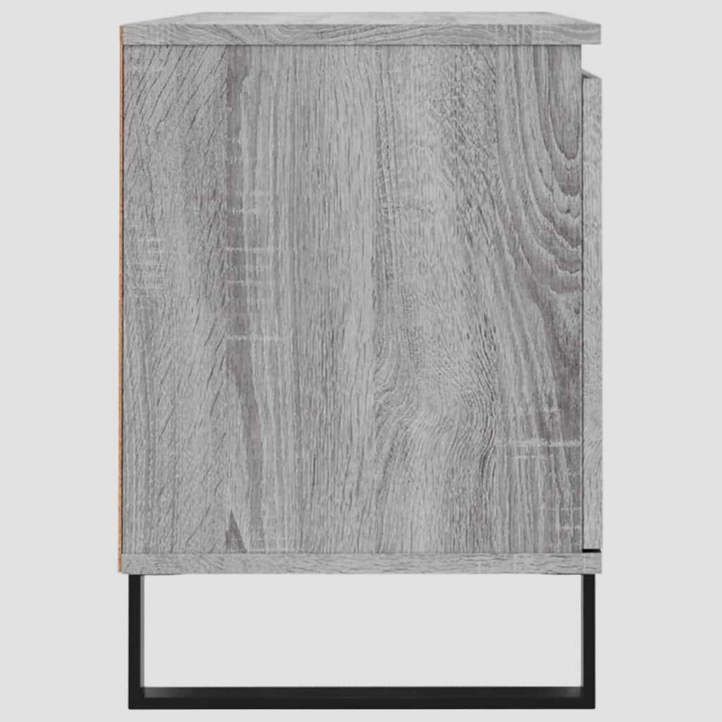 Meuble TV en bois d'ingénierie 104x35x50 cm