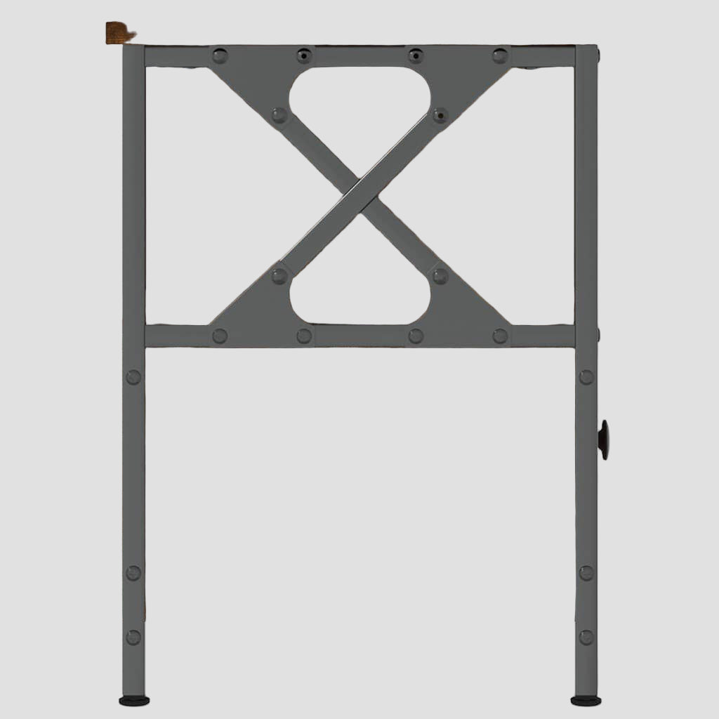 Meuble TV en bois d'ingénierie et fer 102x33x45 cm