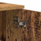 Meuble TV en bois d'ingénierie 140x35x40 cm