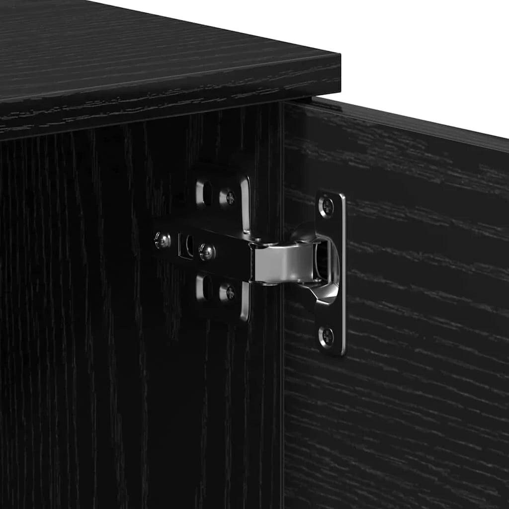 Meuble TV en bois d'ingénierie 140x35x40 cm